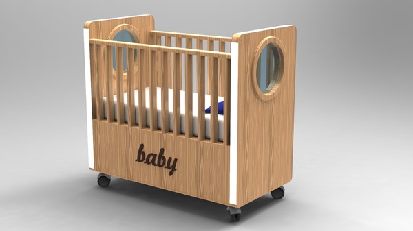 crib obj - crib... by aadesignaa